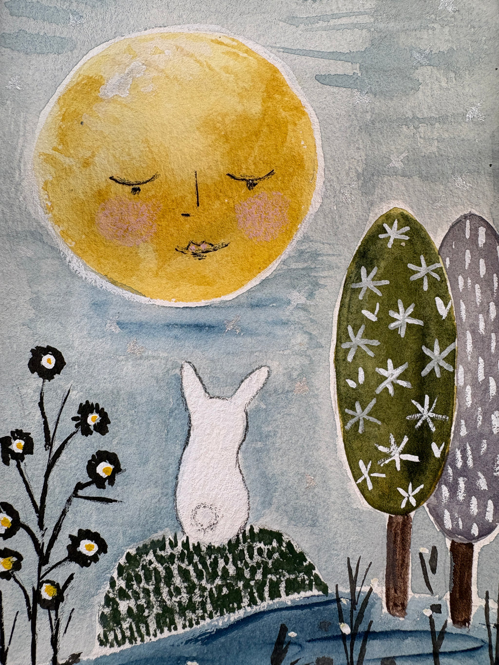 Rabbit in the Moon 1