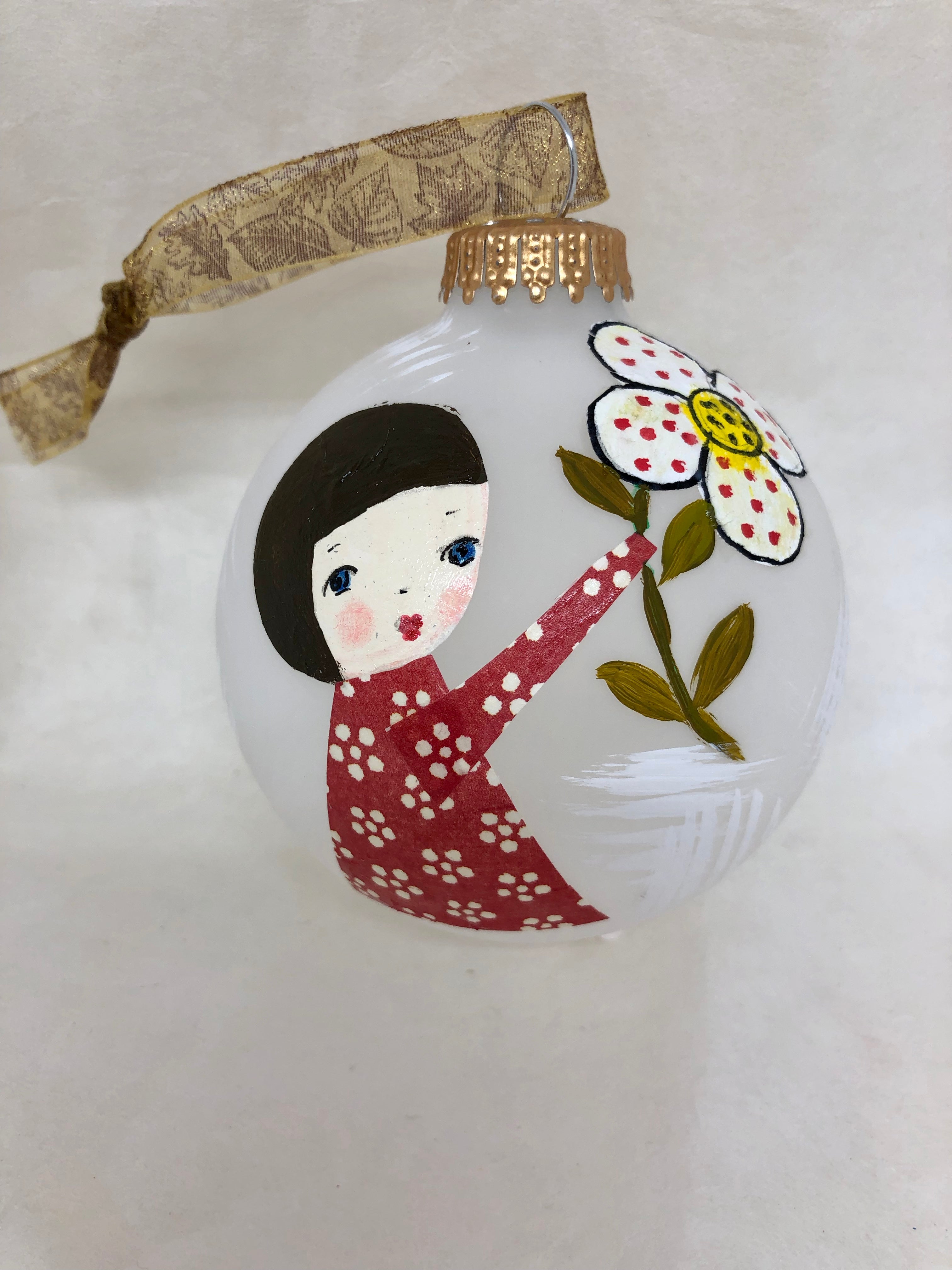 Flower Girl Ornament